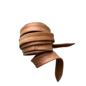 ADA Leather Wrap Tan Brown Belt